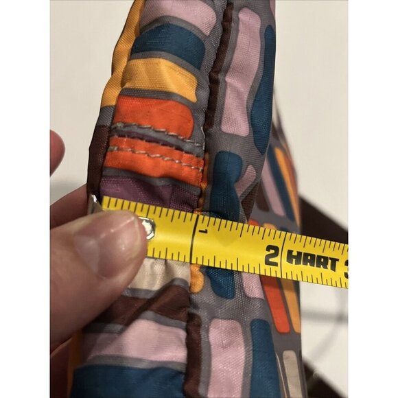 Le Sportsac Crossbody Bag Triple Zip Multicolor Lightweight Travel Purse… - Picture 10 of 10
